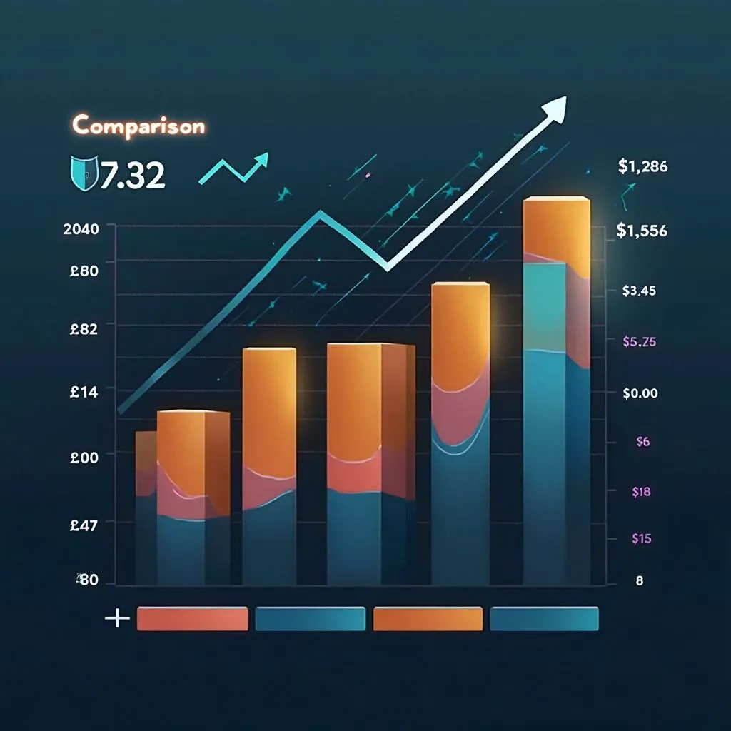 Cost comparison icon